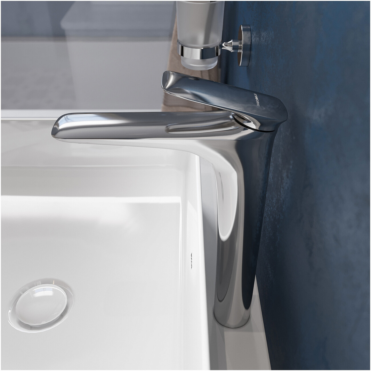 Смеситель для раковины однорычажный хром Stworki "Молде" S23020CR - изображение 6