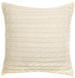 Подушка вязаная Kelly Milk 3