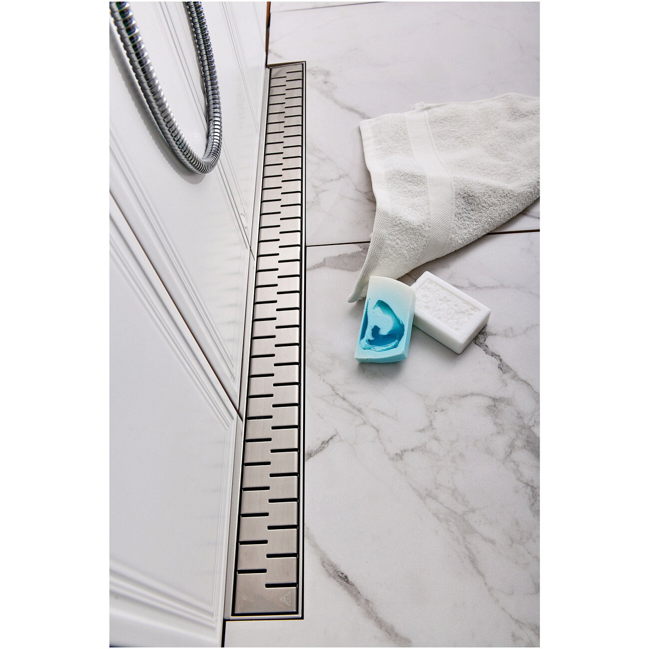 Душевой лоток с решеткой 75 см хром Creto Snake CRE-750 SN - изображение 17