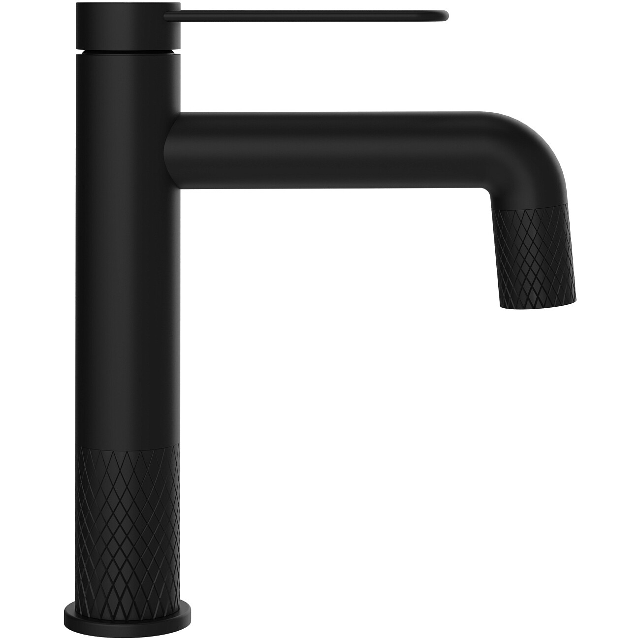 Смеситель для раковины однорычажный черный Stworki "Левангер" S07010BK - изображение 8