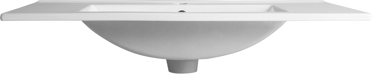 Раковина накладная фарфоровая прямоугольная 46,5х81,5 см белая Stworki "Ольтен" OLT-03kv - изображение 4