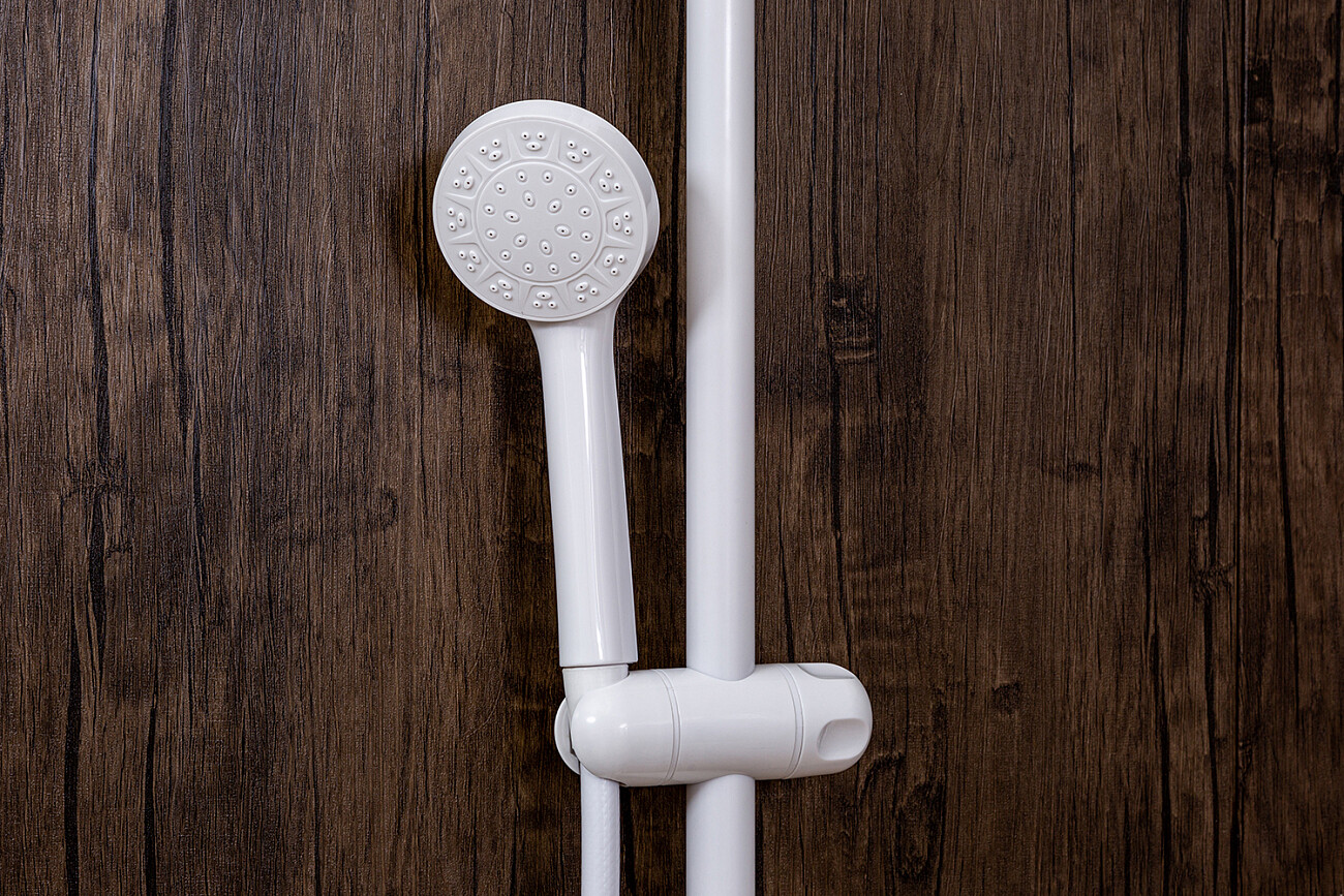 Душевая стойка с держателем белая Diwo "Смоленск" SM-05w - изображение 3