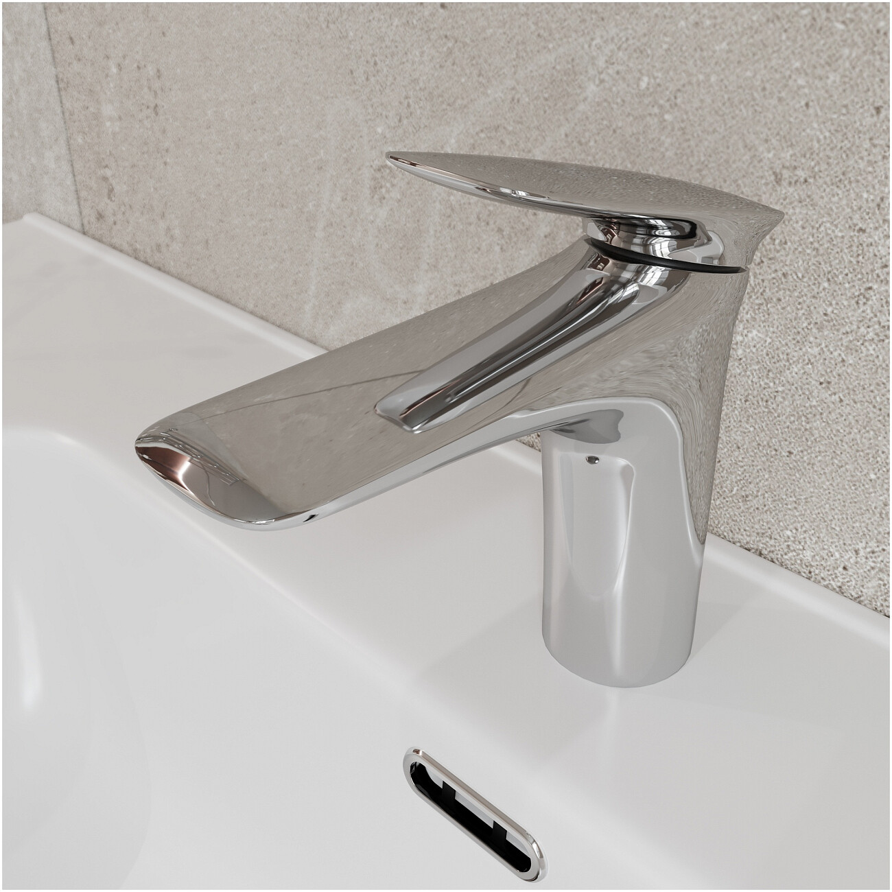 Смеситель для раковины однорычажный хром Stworki "Молде" S23010CR - изображение 5