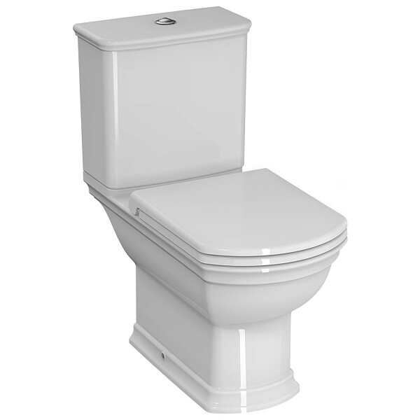 Унитаз напольный с функцией биде и микролифтом белый Vitra Serenada 9722B003-7205 - изображение 1
