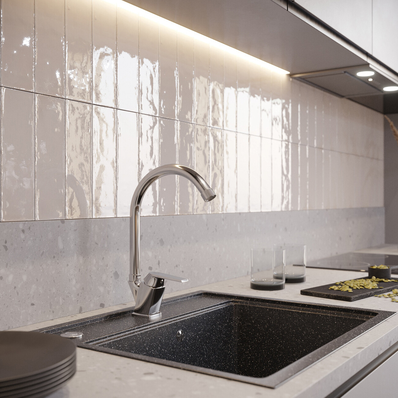 Смеситель для кухни однорычажный хром Domaci "Равенна" SM-01cr - изображение 2