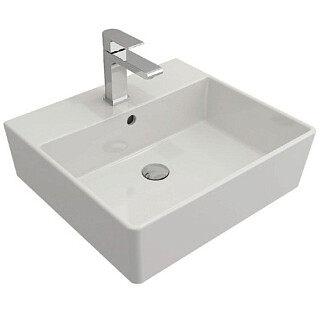 Раковина фарфоровая прямоугольная белая Bocchi Milano 1216-001-0126