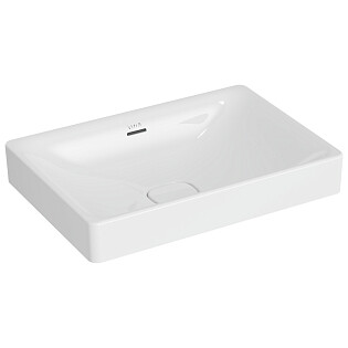 Раковина-чаша фарфоровая прямоугольная 60х40 см белая VitrA Metropole 7535B003-0673