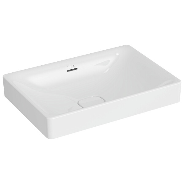 Раковина-чаша фарфоровая прямоугольная 60х40 см белая VitrA Metropole 7535B003-0673 - изображение 1