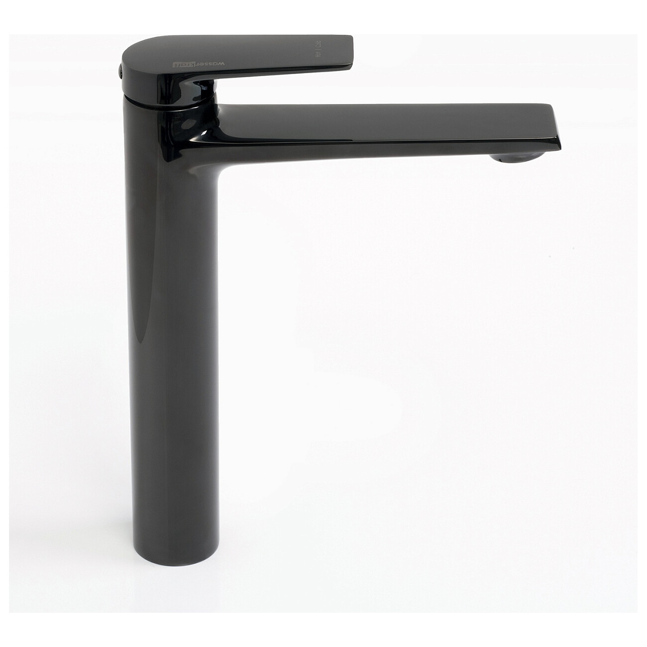 Смеситель для раковины из латуни черный Wasserkraft 6603H - изображение 4