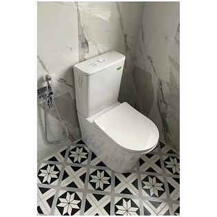 Унитаз напольный безободковый белый Cerutti SPA Adige CT7836