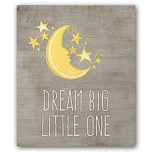 Постер "Little moon" А3