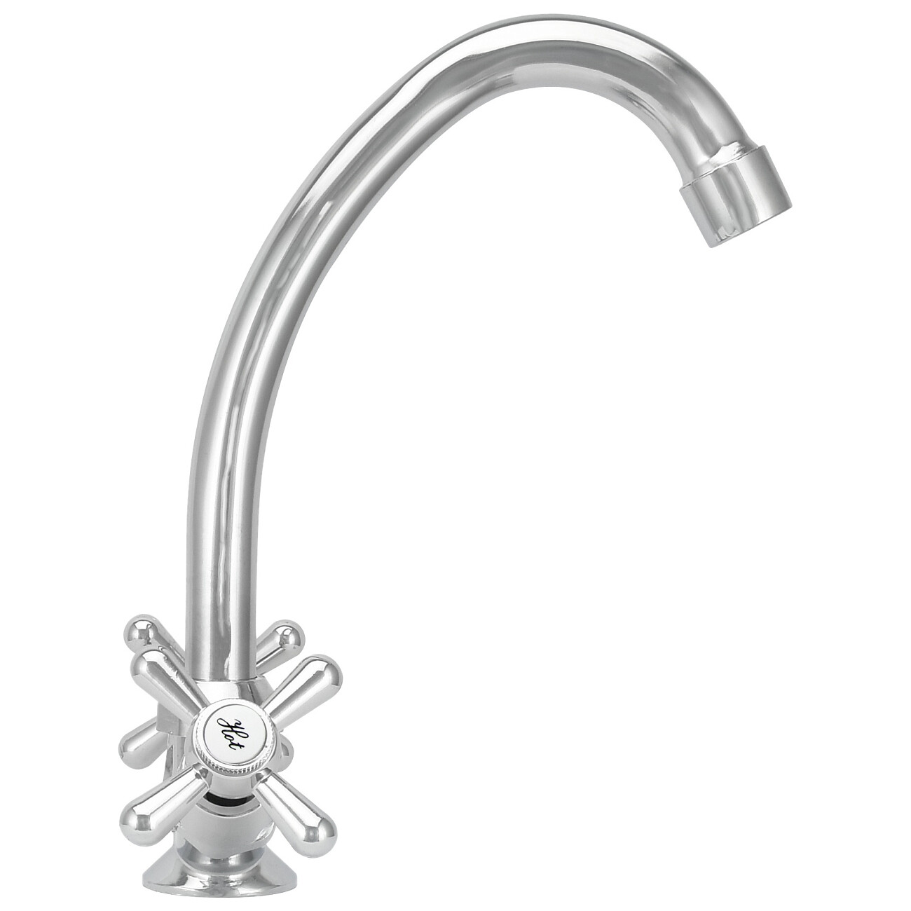 Смеситель для раковины двухвентильный хром Istok life Luxe 0402.436 - изображение 10