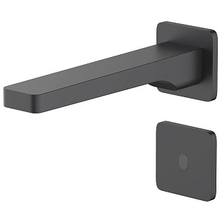 Смеситель для раковины встроенный сенсорный черный Timo Torne 4373-03SM