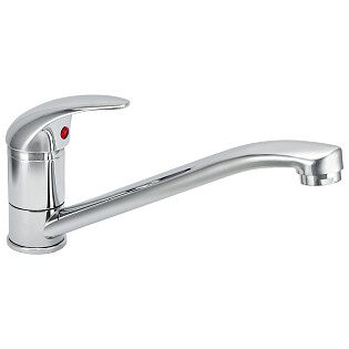 Смеситель для кухни однорычажный хром Juguni Carina 0402.942C