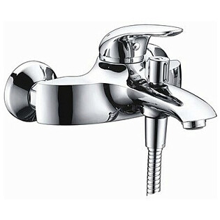 Душевой комплект с лейкой и коротким изливом хром Wasserkraft Rossel 2801