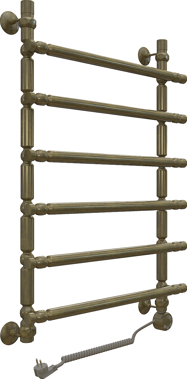 Полотенцесушитель электрический 80х50 см состаренная бронза Ewrika "Медея B3" R - изображение 5