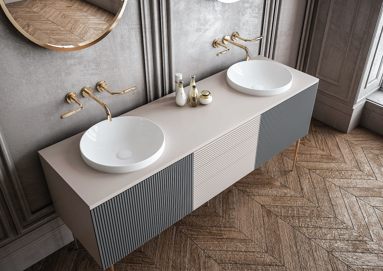 Раковина накладная керамическая круглая 43 см белая Stworki 3041-KL - изображение 6