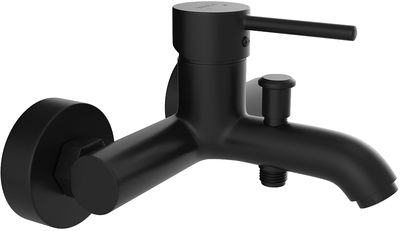 Смеситель для ванны черный Mega Didim MG-CM103-B - изображение 8