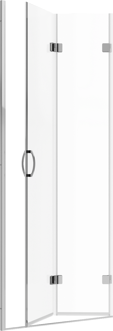 Душевая дверь стеклянная правая 90х190 см хром, прозрачная Artemis Ares 6.985.000.0150.090.10.88 - изображение 7