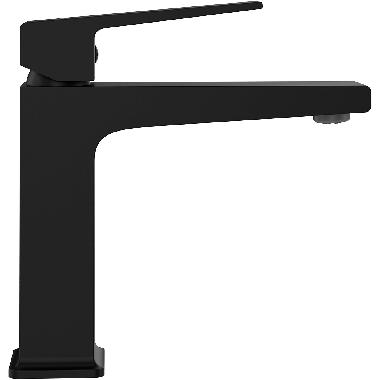 Смеситель для раковины однорычажный черный Stworki "Нюборг" S37010BK - изображение 9