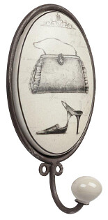 Декоративный настенный крючок Dallas