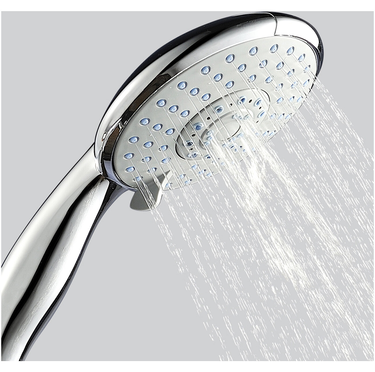 Лейка для ручного душа круглая с 5 режимами 13 см хром Wasserkraft A003 - изображение 5