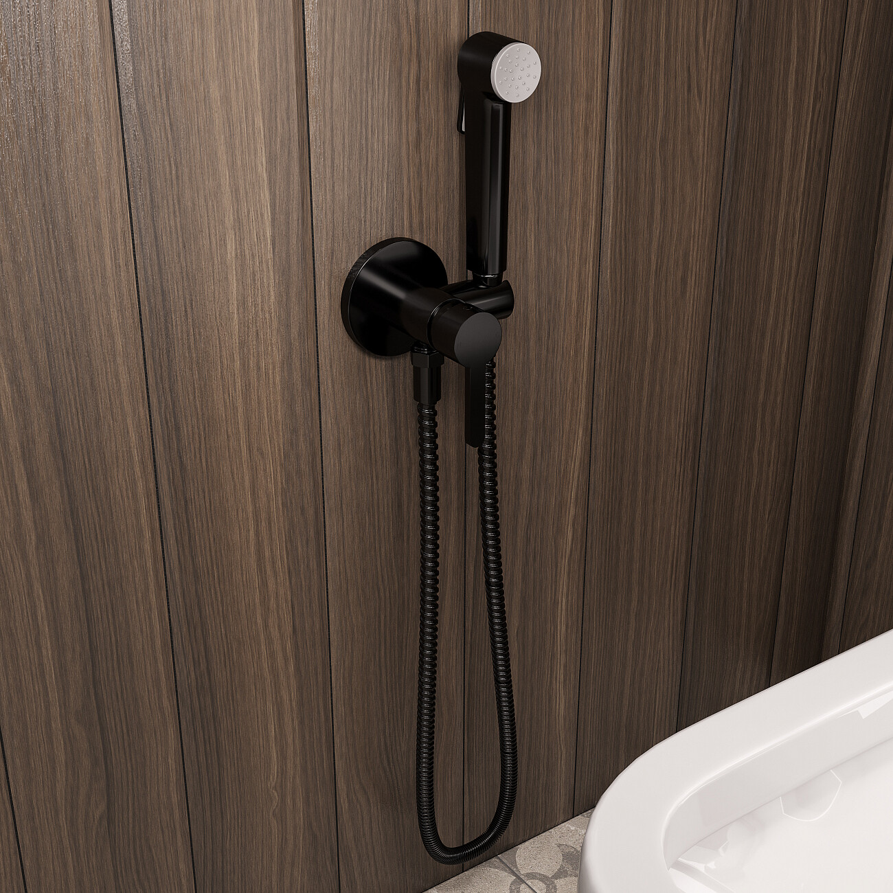 Гигиенический душ со смесителем с внутренней частью Stworki "Ноттвиль" NO-05b - изображение 2