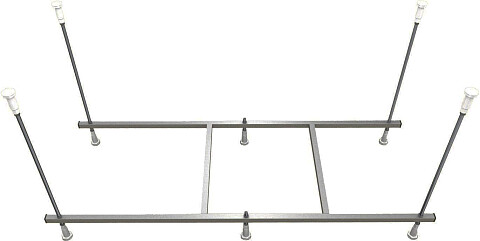 Сборный каркас для ванны "Лайма", "София" хром Aquatek KAR-0000053