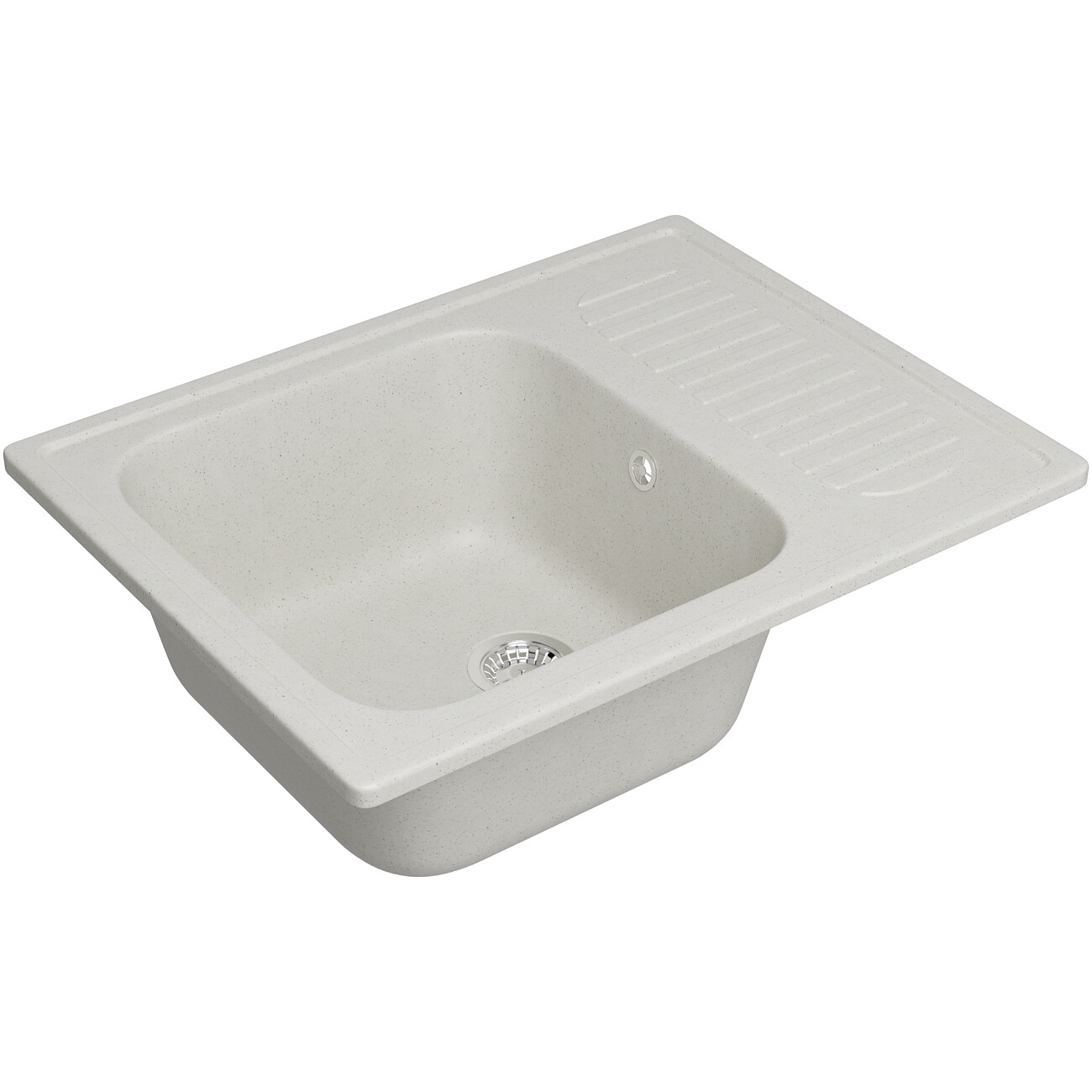 Мойка кухонная белая Domaci "Болонья" М-15-001 - изображение 9