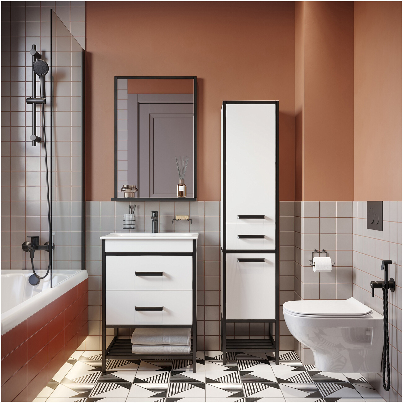 Ванна акриловая 150x75 см белая Diwo "Самара" Щ0000046593, Щ0000048583 - изображение 5