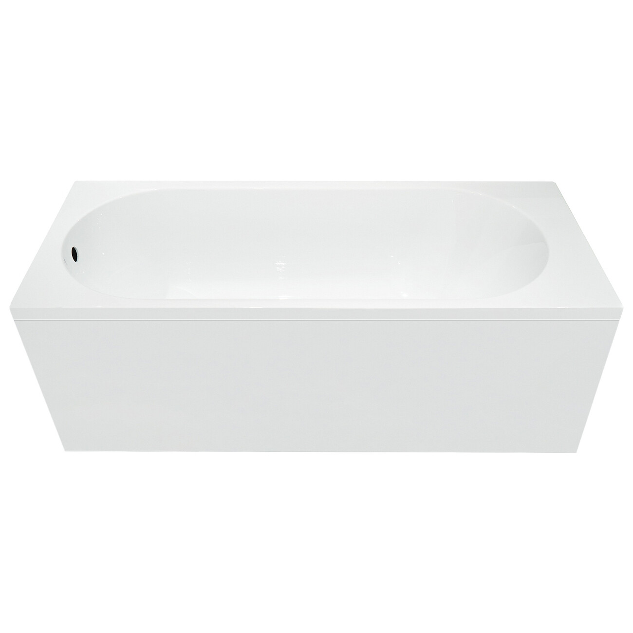 Ванна акриловая прямоугольная 70х150 см белая Creto Solly 18-15070 - изображение 2