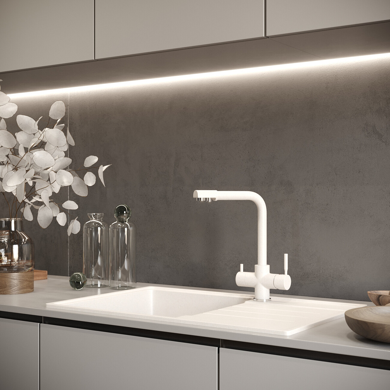 Мойка кухонная жасмин Domaci "Солерно" DP 780-01 - изображение 4