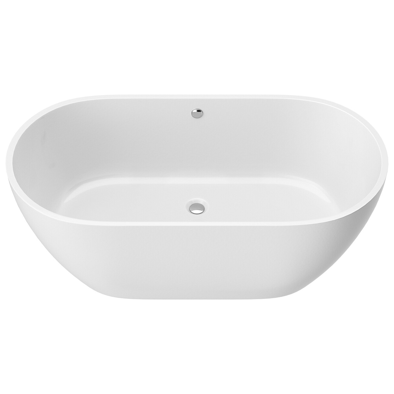 Ванна из искусственного камня 150x75 см белая Stworki "Берген" ФР-00017391 - изображение 4