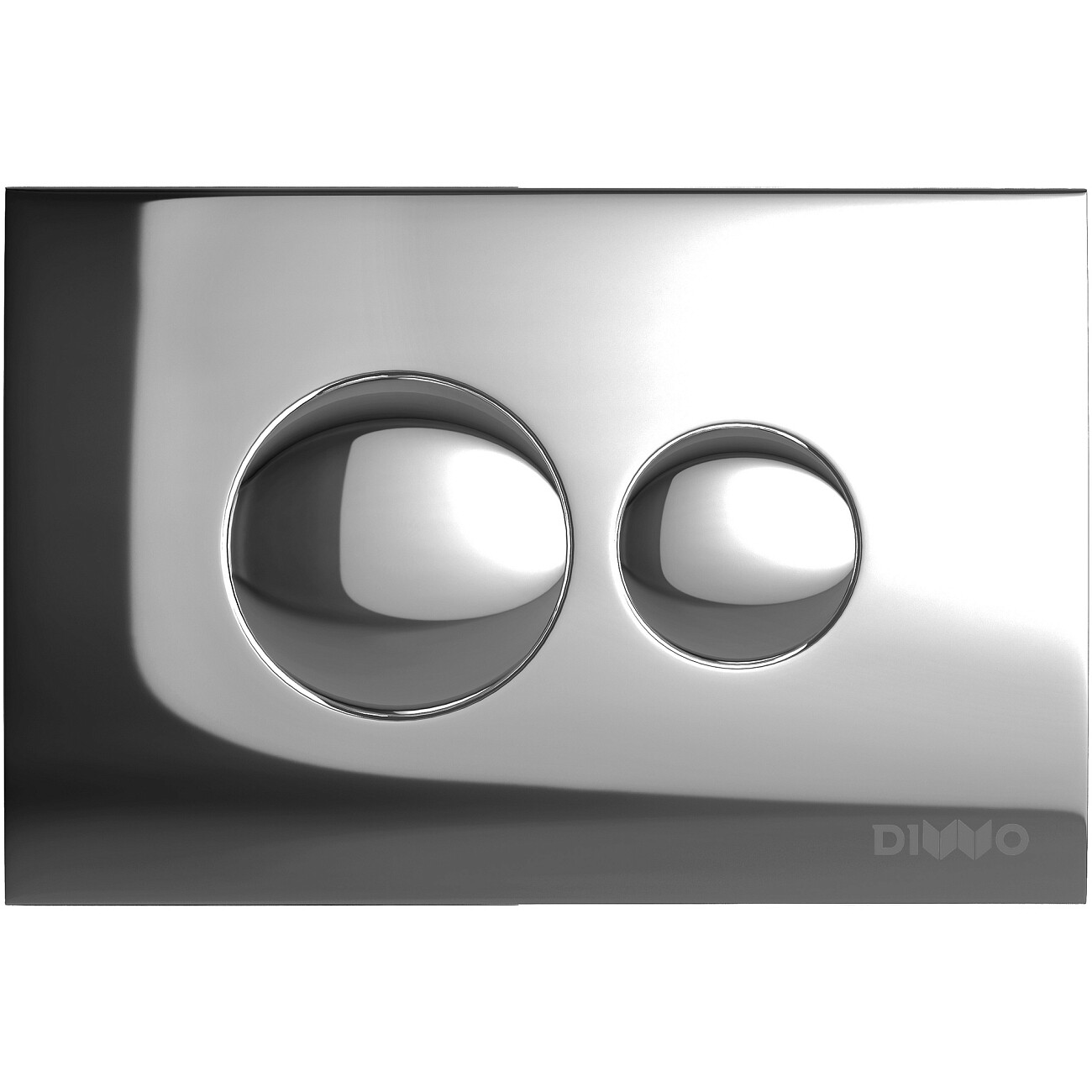 Кнопка смыва для унитаза 16,5х24,6 см хром Diwo 7312 - изображение 8
