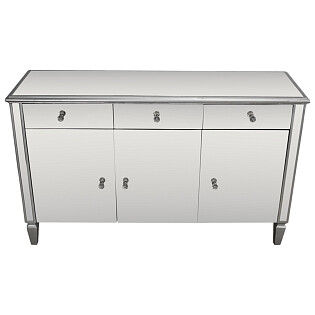 Буфет для кухни зеркальный с ящиками Cabinet