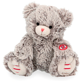 Плюшевый медвежонок 24 см серый Prestige Mae Rouge