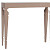 Консоль бежевая с резными ножками Carrie Two Grey-Beige