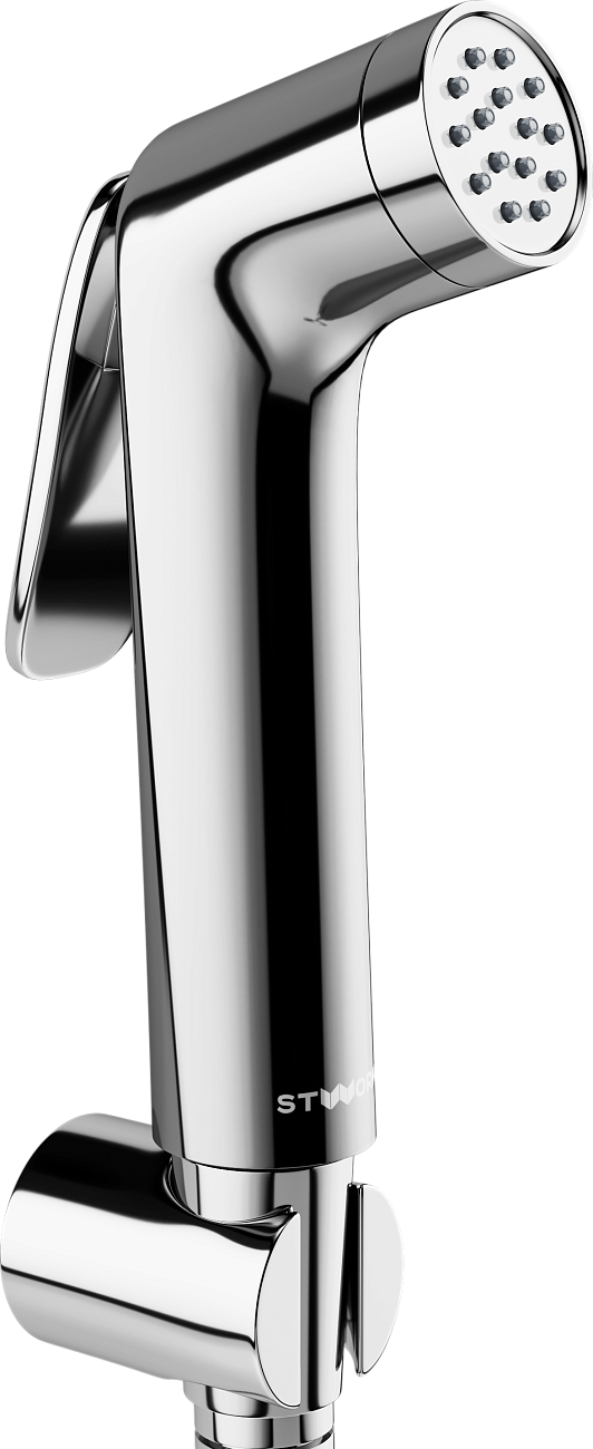 Гигиенический душ со шлангом хром Stworki "Ларвик" S186011-2B01-I012 - изображение 5