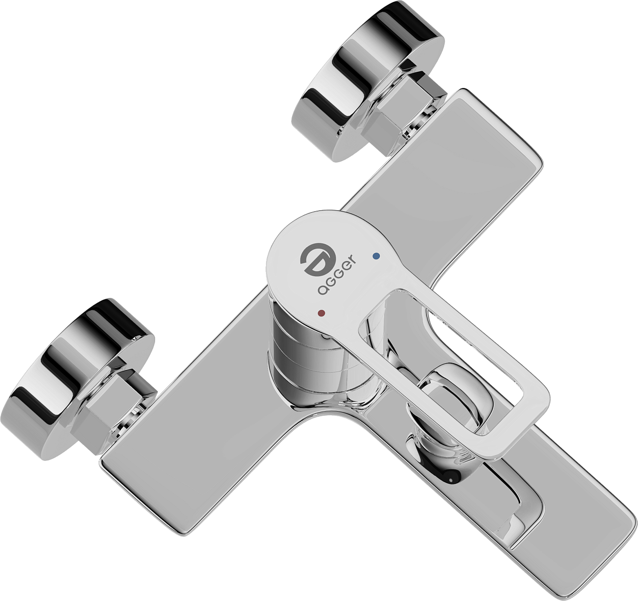 Смеситель для ванны однорычажный хром Stworki "Флом" FL-02cr - изображение 6