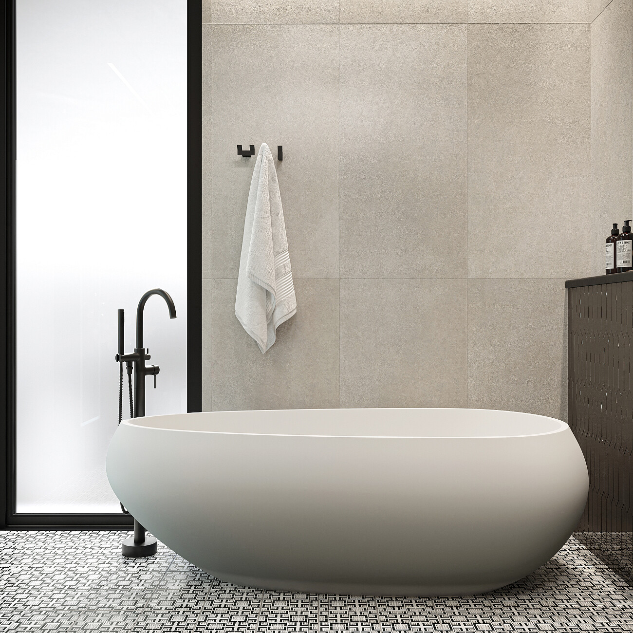 Ванна акриловая овальная отдельностоящая 85х180 см белая Artemis Lalage 1.05.412.145.01.1.26 - изображение 3