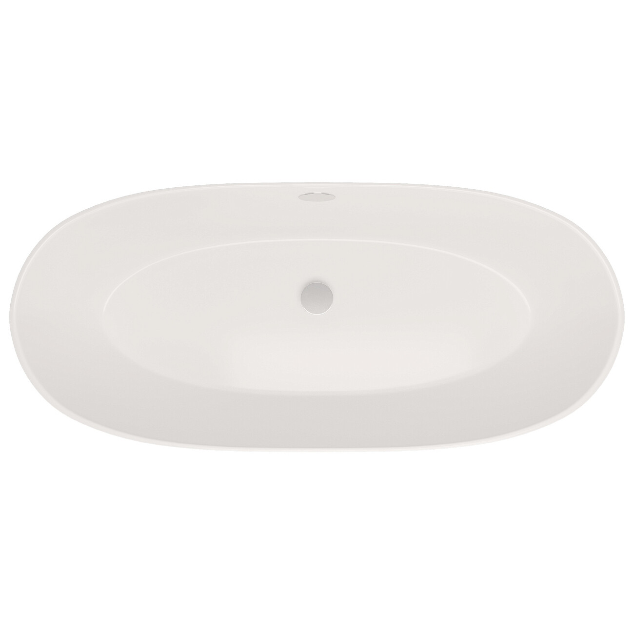 Ванна из литьевого мрамора 160х75 см глянцевая белая Creto Arino CRARVN0018 - изображение 2