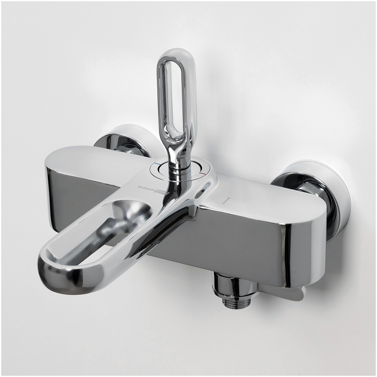 Смеситель для ванны с коротким изливом хром Wasserkraft Kammel 1801 - изображение 10