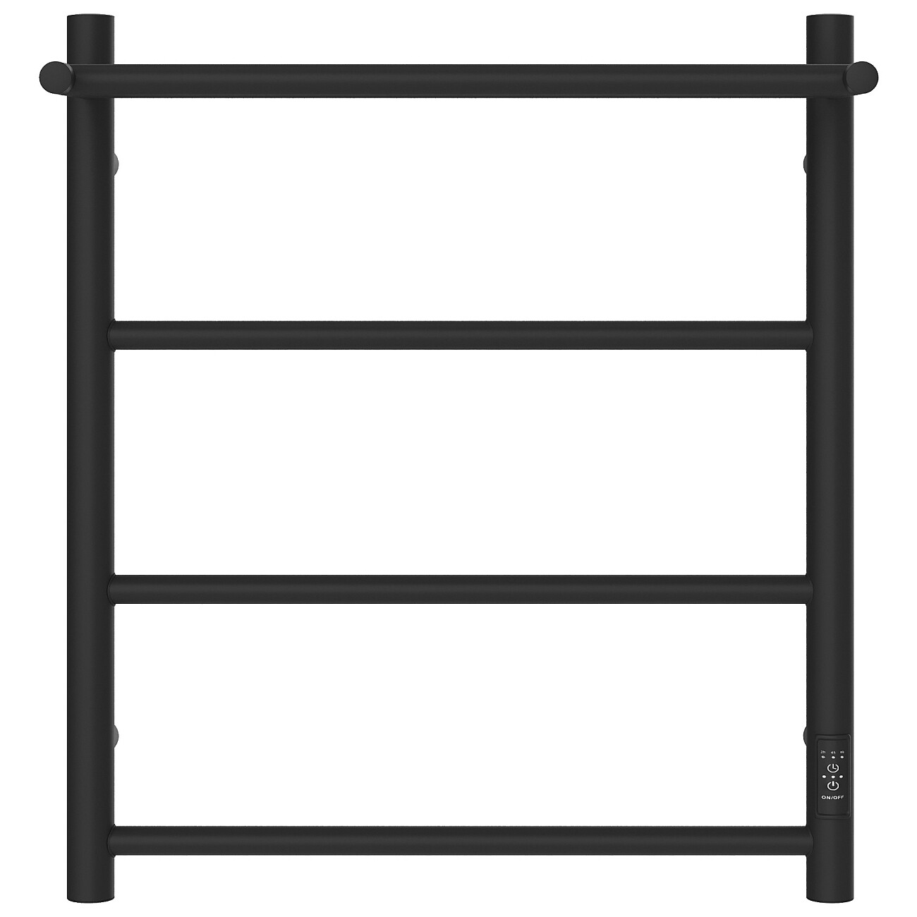 Полотенцесушитель электрический 60х50 см с полкой черный Ewrika "Сафо PN"  4657812418644 - изображение 10