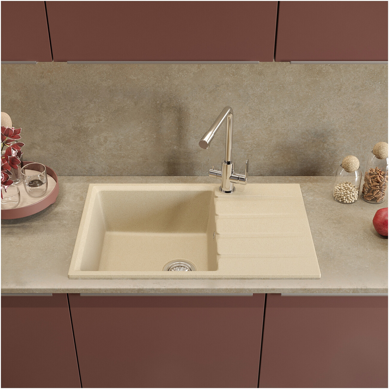 Смеситель для кухни хром Domaci "Равенна" TR-01cr - изображение 5