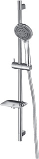 Душевая стойка с держателем и мыльницей 73 см хром Aquatek 3jet AQ2011CR