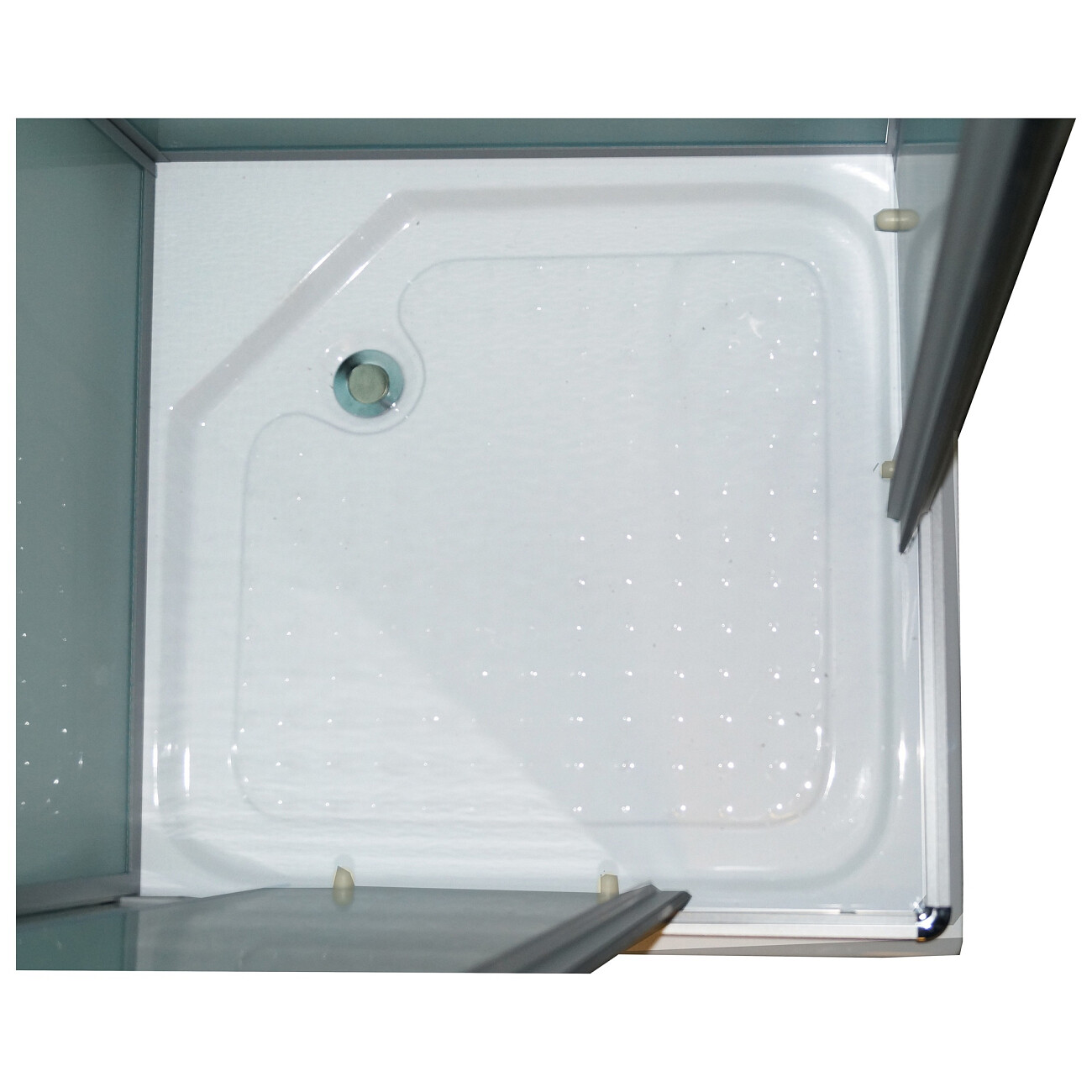 Душевая кабина квадратная с низким поддоном 80х80 см хром Parly FQ811 - изображение 10