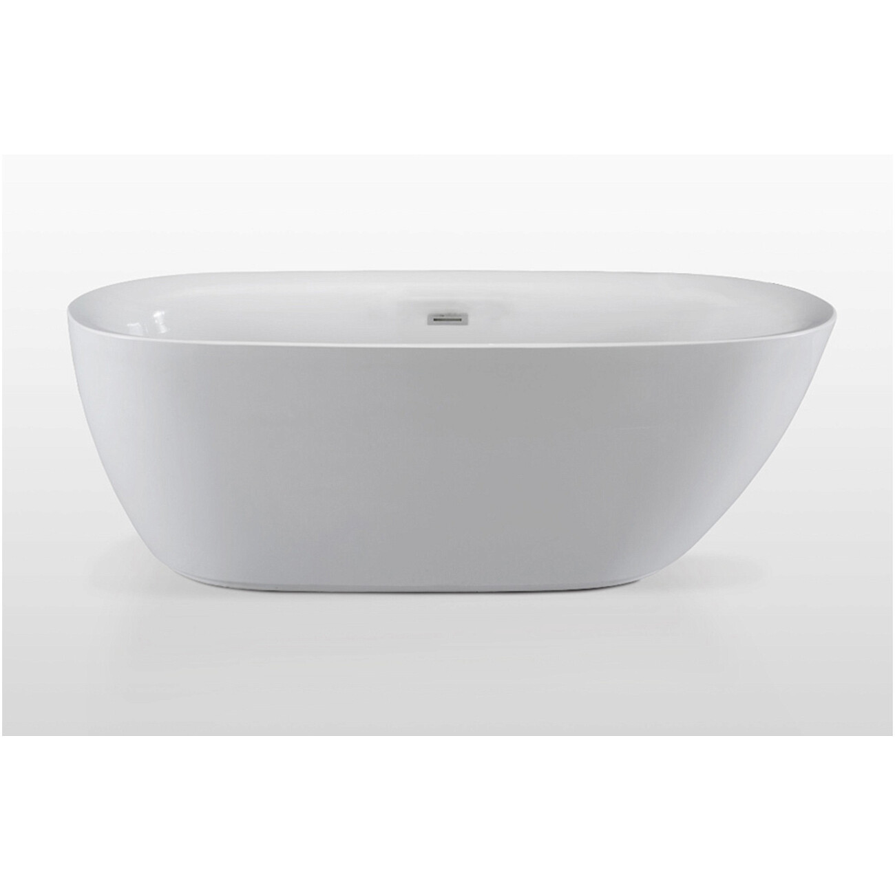 Ванна акриловая 150х75 см отдельностоящая белая COMO150 Ceruttispa CT9900 - изображение 2