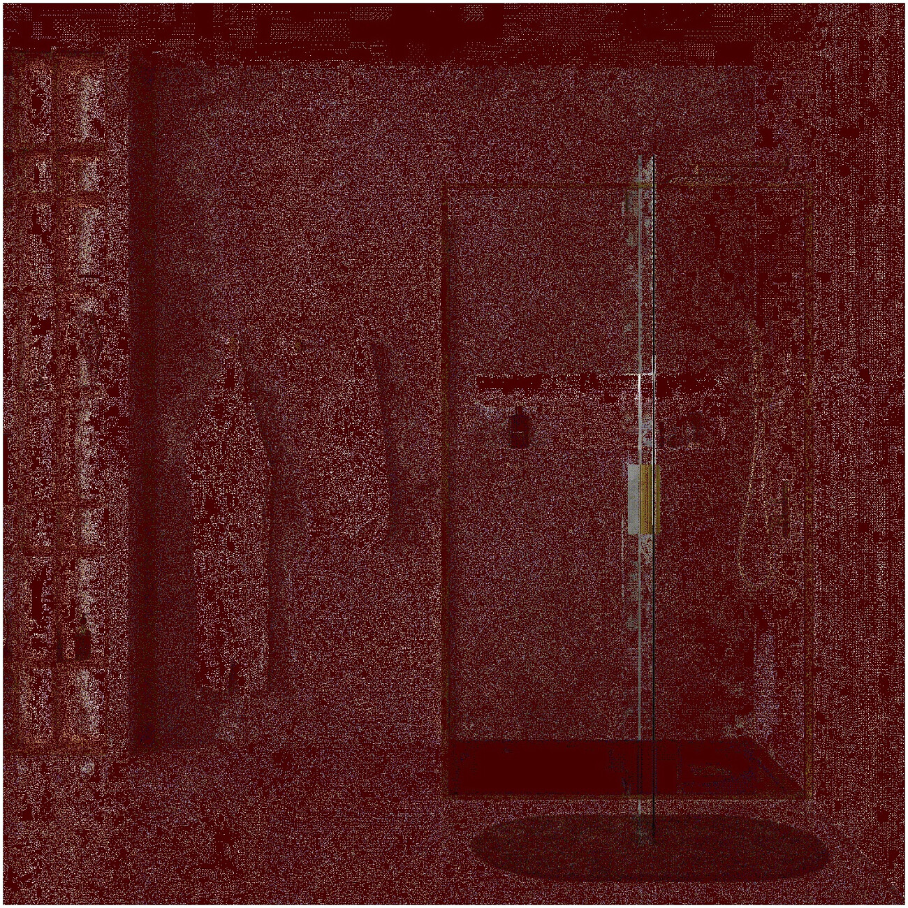 Душевой уголок прямоугольный 90х100 см золотой Wasserkraft Aisch 55P18 - изображение 17