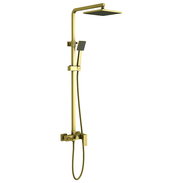 Душевой комплект с тропическим душем золотой Timo Selene SX-1030-17 - изображение 1