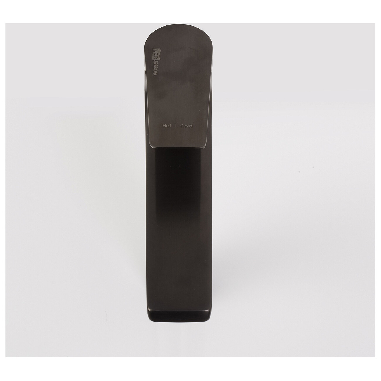 Смеситель для раковины из латуни оружейная сталь Wasserkraft 8403H - изображение 8